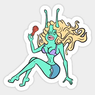 Craving Some Wings..YUM!! Sticker